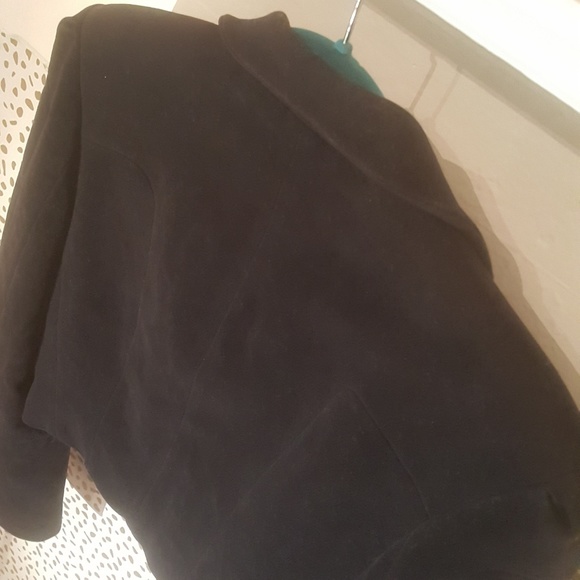 Rene Lezard | Black Wool Crop Jacket | Sz 4 - Picture 8 of 8